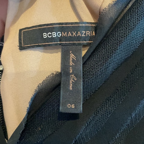 BCBGMaxAzria (US6) Black Aegle Cocktail Dress - Picture 2 of 10